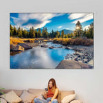 Yosemite River Stream Wall Art