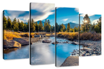 Yosemite River Stream Wall Art