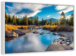Yosemite River Stream Wall Art