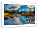 Yosemite River Stream Wall Art