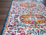 Tigril Blue & Orange 2304 Area Rug