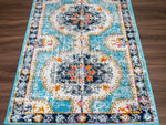 Tigried Turquoise 2308 Area Rug