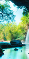 Thai Cave Waterfall Wall Art