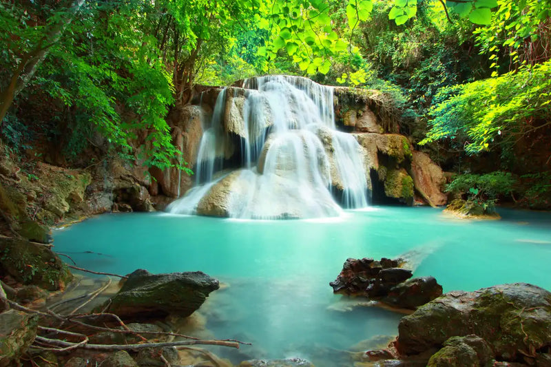 Thai Huay Mae Khamin Waterfall Wall Art