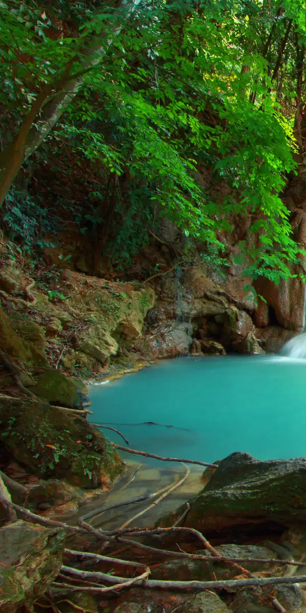 Thai Huay Mae Khamin Waterfall Wall Art