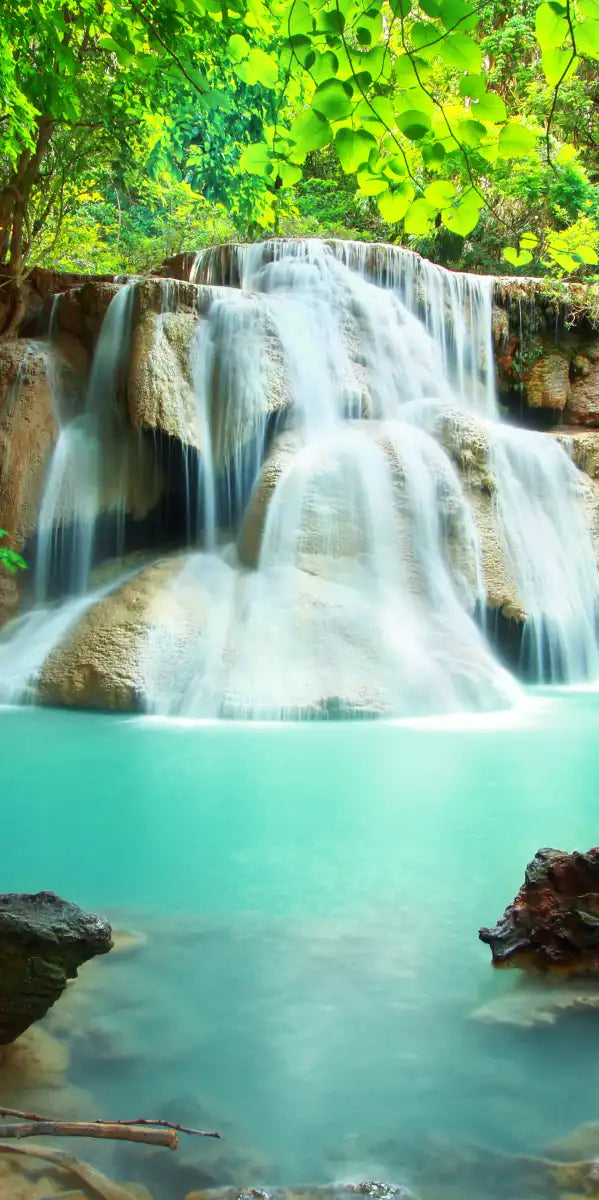 Thai Huay Mae Khamin Waterfall Wall Art