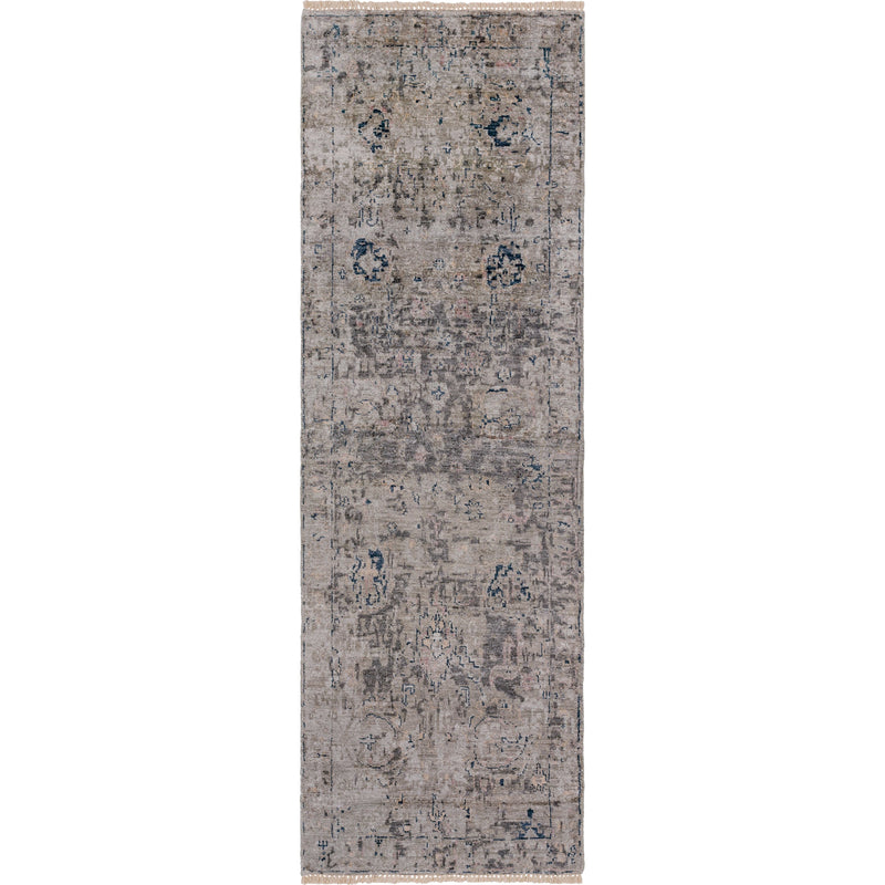 Theodora Charcoal / Ocean Hand-Knotted Rug
