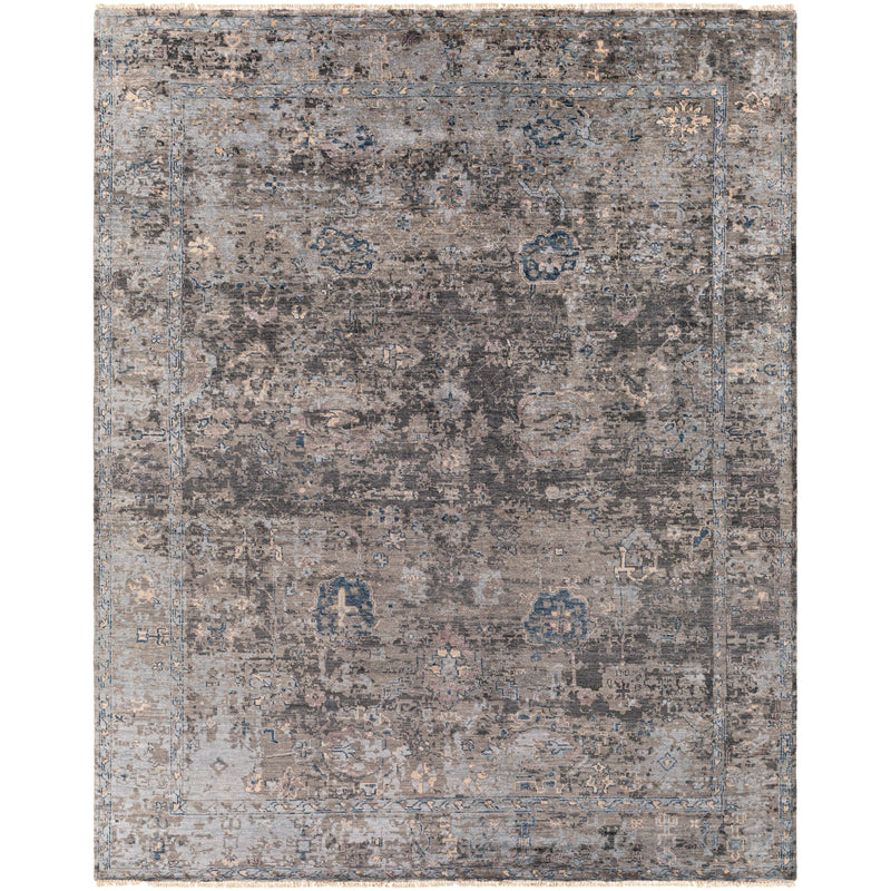 Theodora Charcoal / Ocean Hand-Knotted Rug