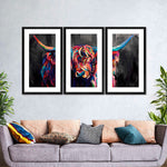 Highland Cow Acrylic Wall Art