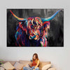 Highland Cow Acrylic Wall Art
