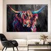 Highland Cow Acrylic Wall Art