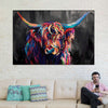 Highland Cow Acrylic Wall Art