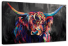 Highland Cow Acrylic Wall Art