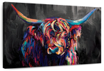 Highland Cow Acrylic Wall Art