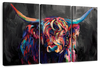 Highland Cow Acrylic Wall Art