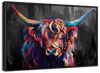Highland Cow Acrylic Wall Art