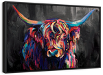 Highland Cow Acrylic Wall Art