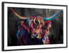 Highland Cow Acrylic Wall Art