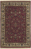Vona Traditional Red Area Rug