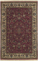 Vona Traditional Red Area Rug