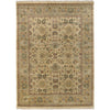 Warrior Traditional Beige Area Rug