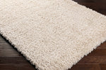 Siari Solid Oatmeal Shag Rug