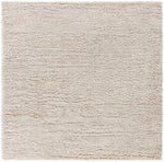 Siari Solid Oatmeal Shag Rug