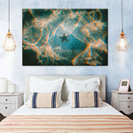 Sandy Underwater Starfish Wall Art