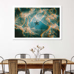 Sandy Underwater Starfish Wall Art