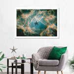 Sandy Underwater Starfish Wall Art
