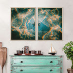 Sandy Underwater Starfish Wall Art