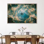 Sandy Underwater Starfish Wall Art