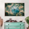 Sandy Underwater Starfish Wall Art