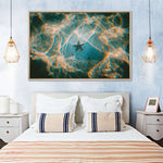 Sandy Underwater Starfish Wall Art