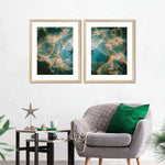 Sandy Underwater Starfish Wall Art
