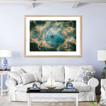 Sandy Underwater Starfish Wall Art