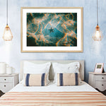 Sandy Underwater Starfish Wall Art