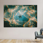 Sandy Underwater Starfish Wall Art