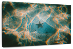 Sandy Underwater Starfish Wall Art