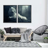 Simple Wolf Wall Art
