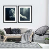 Simple Wolf Wall Art