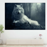 Simple Wolf Wall Art