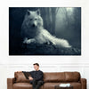 Simple Wolf Wall Art
