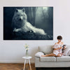 Simple Wolf Wall Art