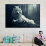 Simple Wolf Wall Art