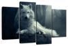Simple Wolf Wall Art