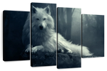 Simple Wolf Wall Art
