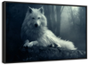 Simple Wolf Wall Art