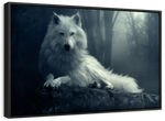 Simple Wolf Wall Art