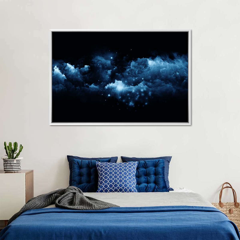 Starry Nighttime Sky Wall Art